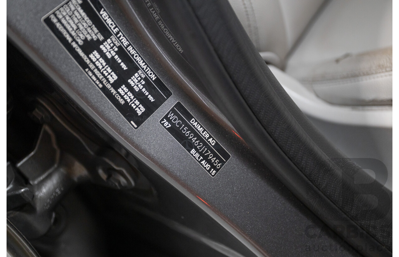 10/2015 Mercedes-Benz GLA 250 4Matic (AWD) X156 MY16 4d Wagon Mountain Grey Metallic Turbo 2.0L