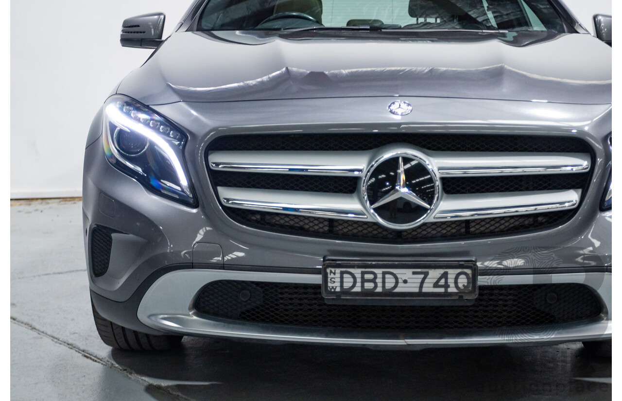 10/2015 Mercedes-Benz GLA 250 4Matic (AWD) X156 MY16 4d Wagon Mountain Grey Metallic Turbo 2.0L