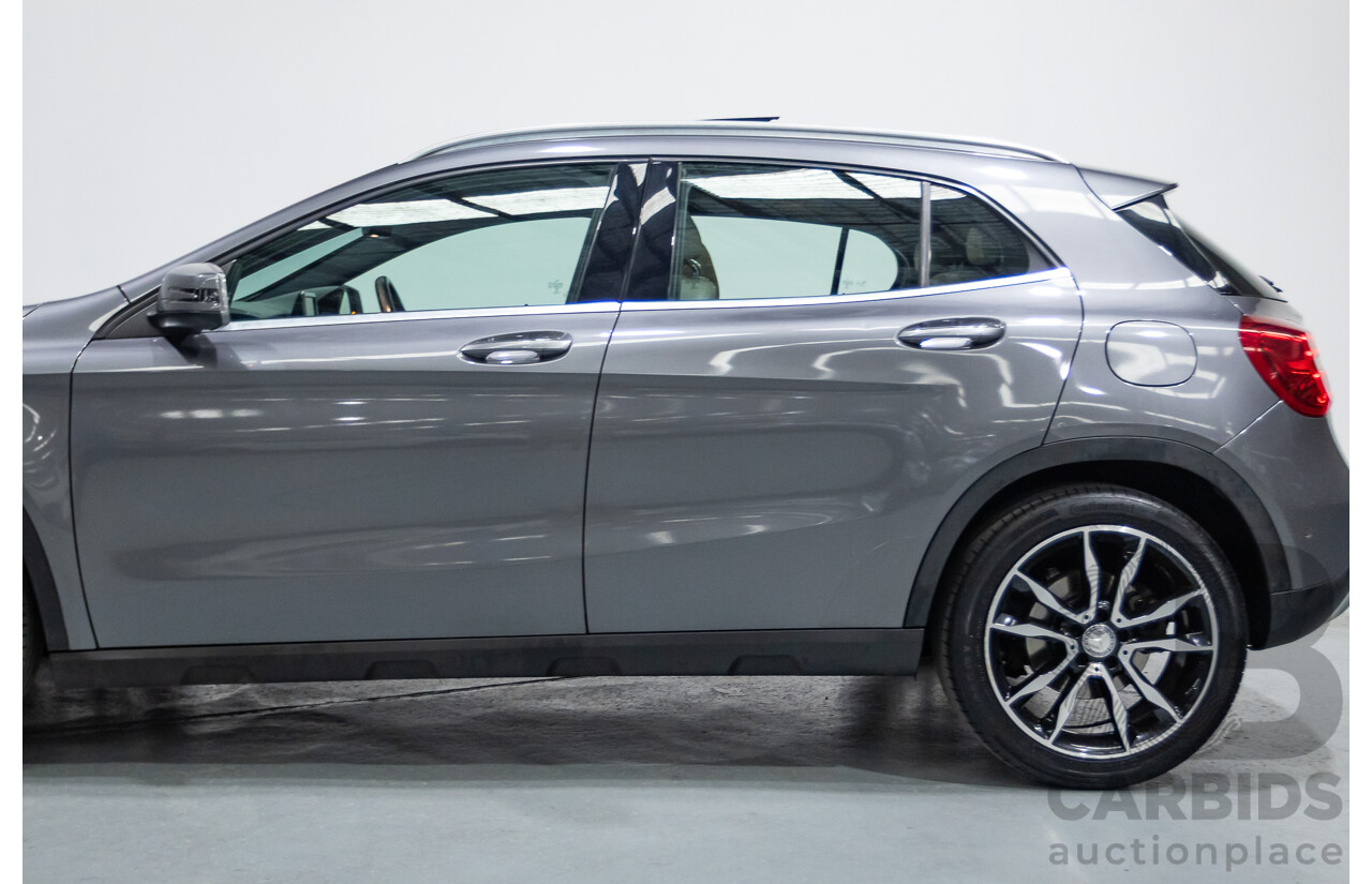 10/2015 Mercedes-Benz GLA 250 4Matic (AWD) X156 MY16 4d Wagon Mountain Grey Metallic Turbo 2.0L