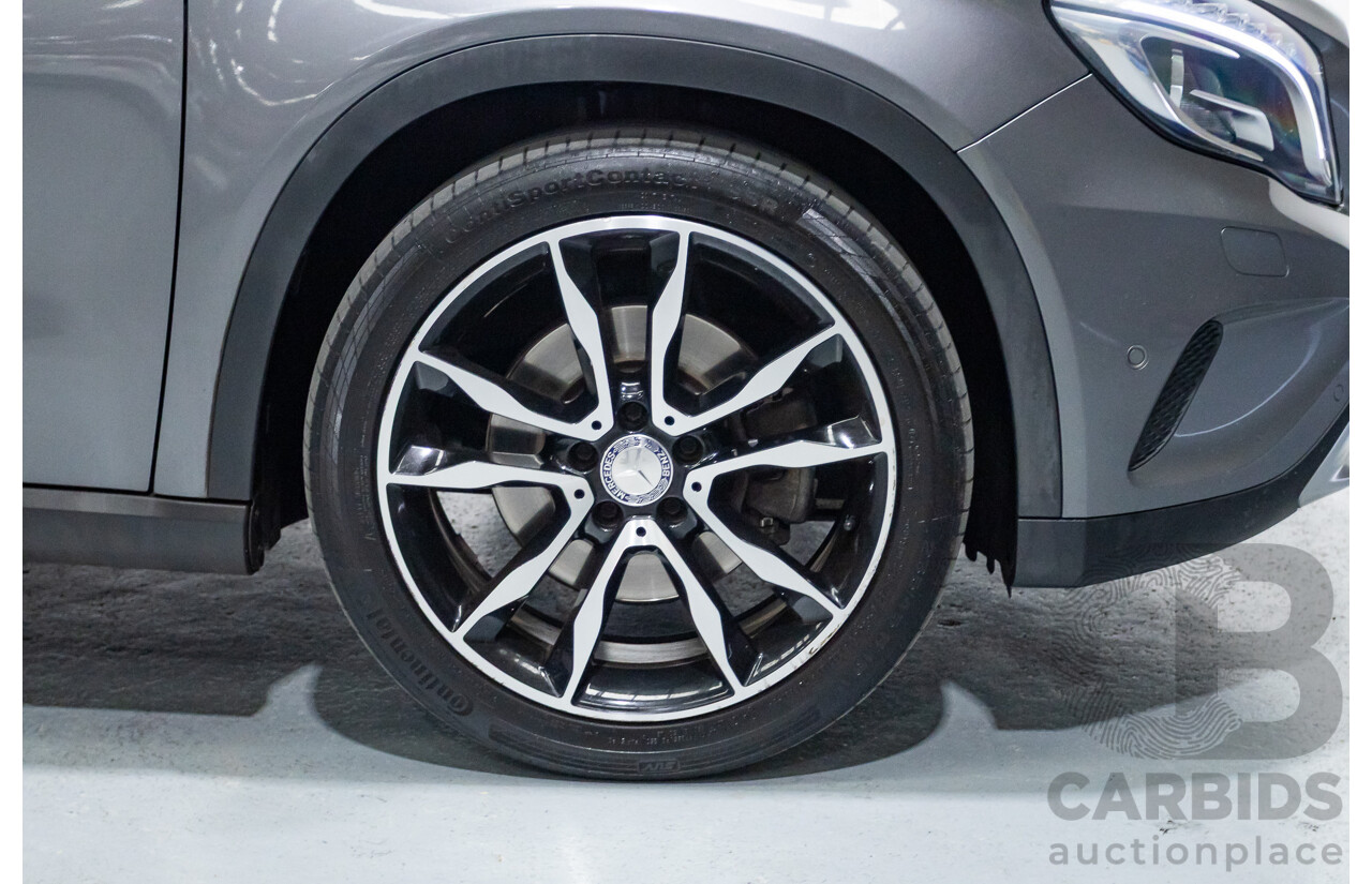 10/2015 Mercedes-Benz GLA 250 4Matic (AWD) X156 MY16 4d Wagon Mountain Grey Metallic Turbo 2.0L