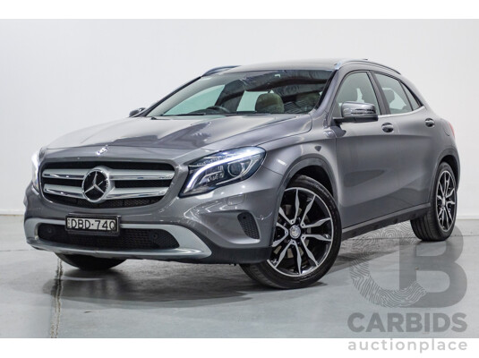 10/2015 Mercedes-Benz GLA 250 4Matic (AWD) X156 MY16 4d Wagon Mountain Grey Metallic Turbo 2.0L