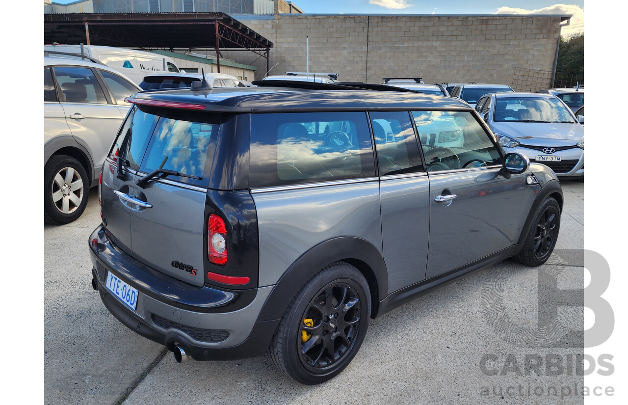 06/2008 Mini Cooper S Clubman R55 3d Wagon Grey 1.6L