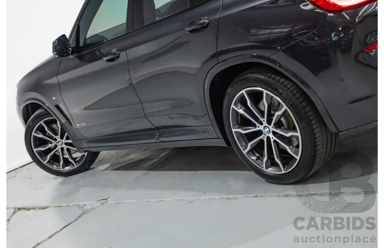 1/2018 BMW X3 XDrive 30d M Sport (AWD) G01 MY18 4d Wagon Dark Graphite Metallic Turbo Diesel 3.0L