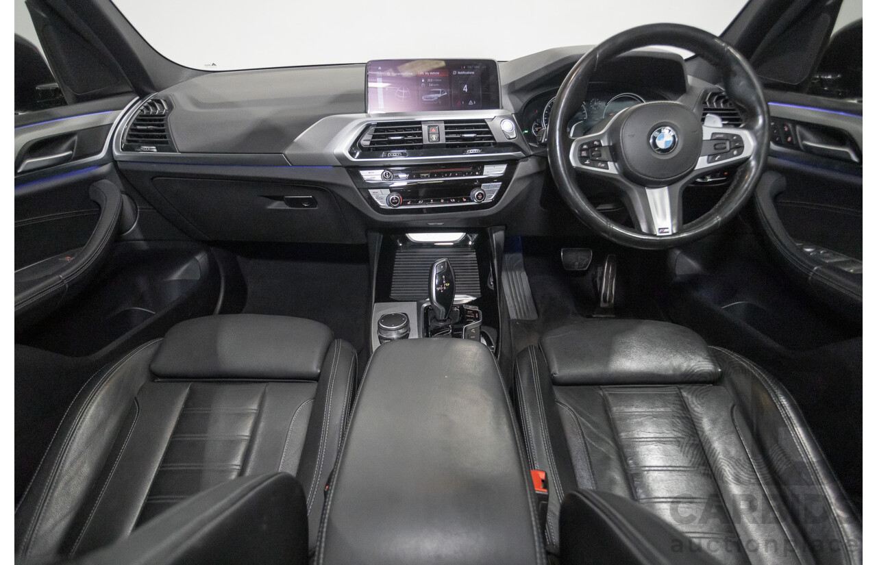 1/2018 BMW X3 XDrive 30d M Sport (AWD) G01 MY18 4d Wagon Dark Graphite Metallic Turbo Diesel 3.0L