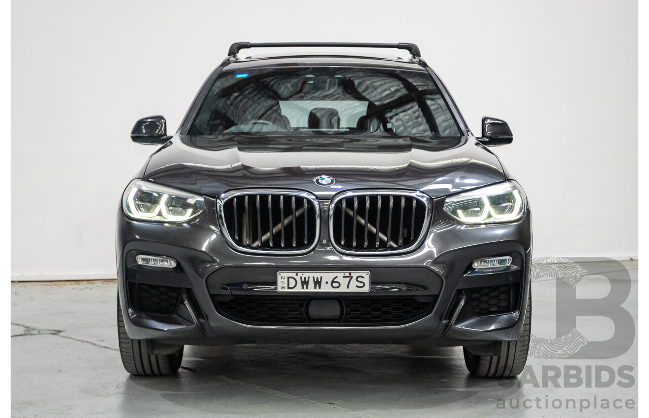 1/2018 BMW X3 XDrive 30d M Sport (AWD) G01 MY18 4d Wagon Dark Graphite Metallic Turbo Diesel 3.0L