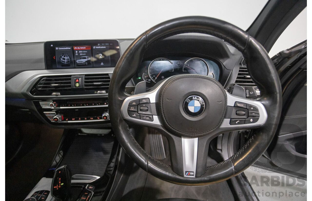 1/2018 BMW X3 XDrive 30d M Sport (AWD) G01 MY18 4d Wagon Dark Graphite Metallic Turbo Diesel 3.0L