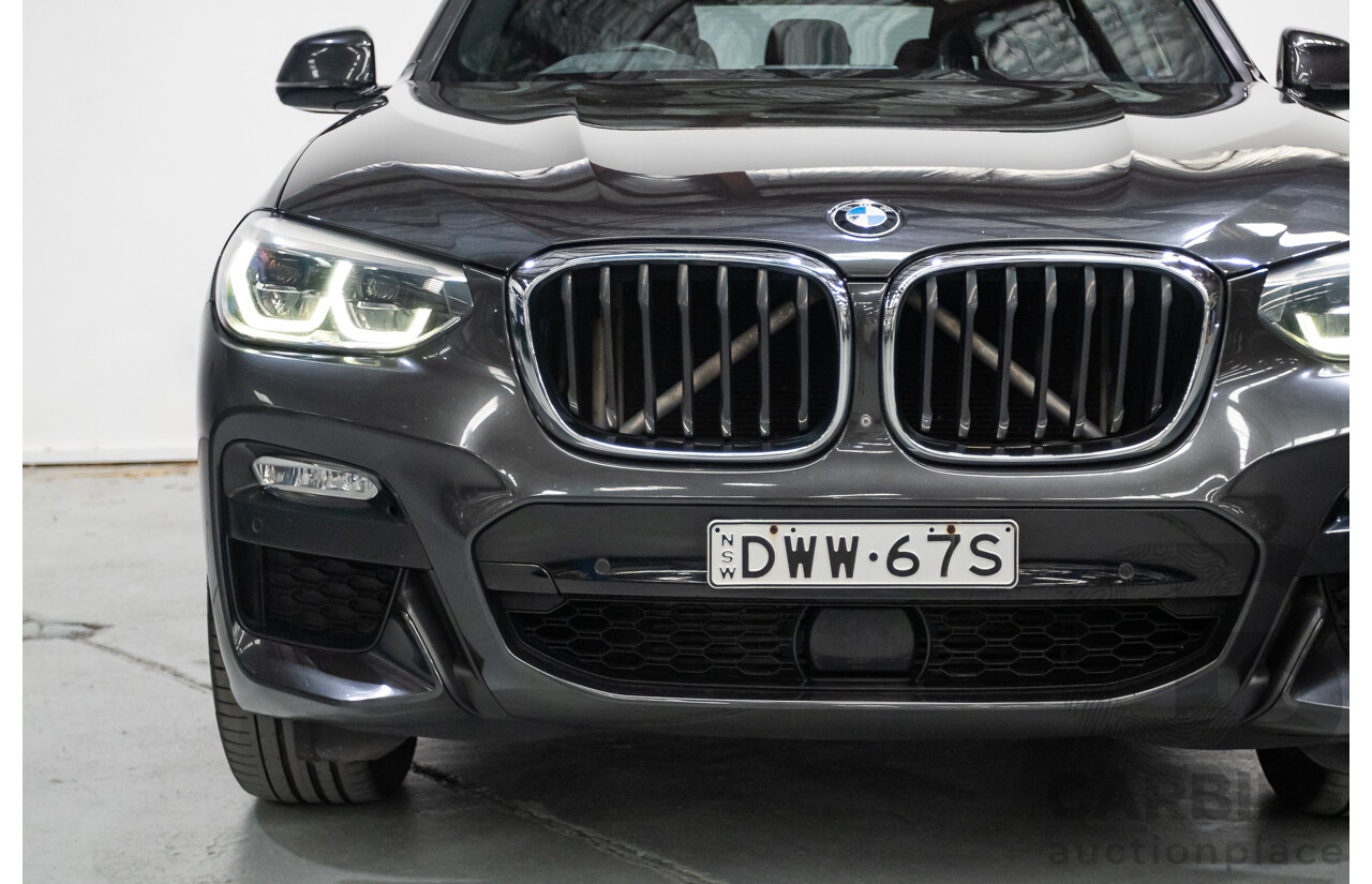 1/2018 BMW X3 XDrive 30d M Sport (AWD) G01 MY18 4d Wagon Dark Graphite Metallic Turbo Diesel 3.0L