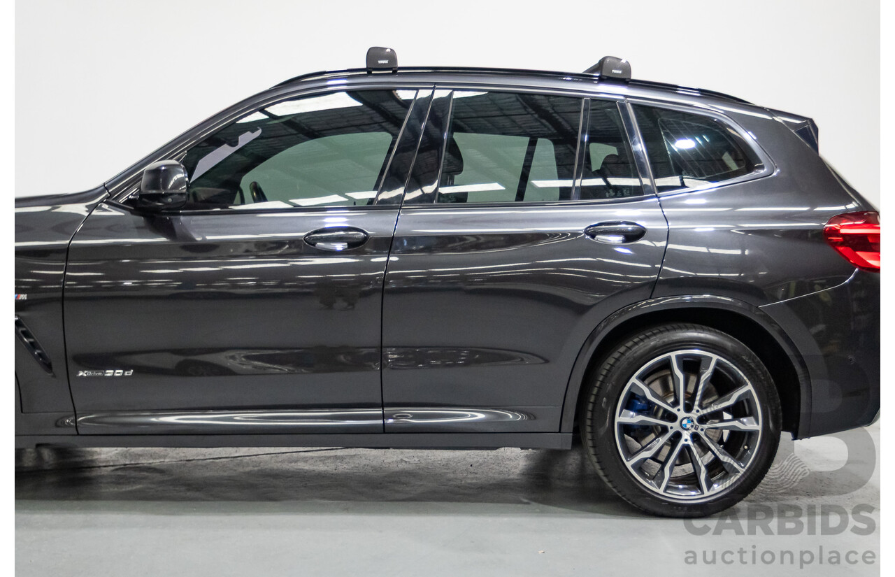 1/2018 BMW X3 XDrive 30d M Sport (AWD) G01 MY18 4d Wagon Dark Graphite Metallic Turbo Diesel 3.0L