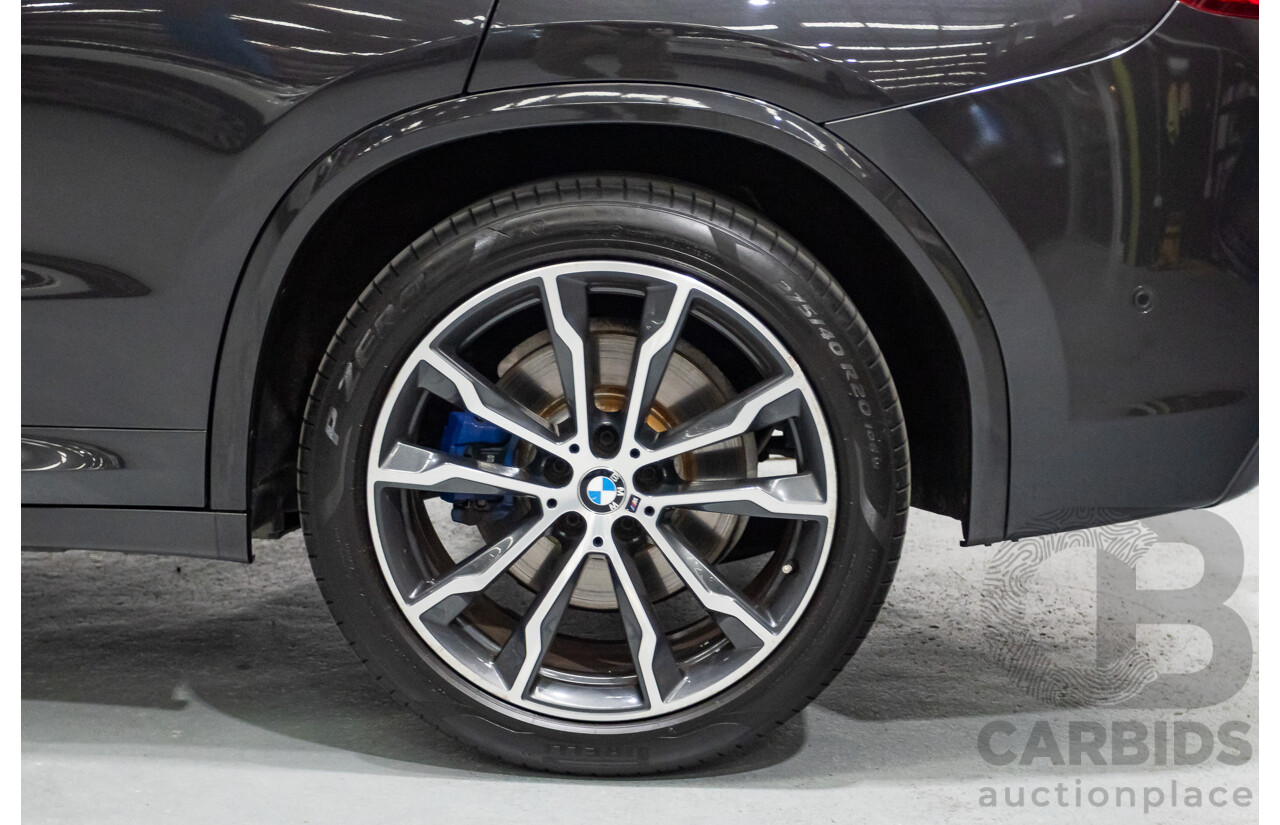 1/2018 BMW X3 XDrive 30d M Sport (AWD) G01 MY18 4d Wagon Dark Graphite Metallic Turbo Diesel 3.0L