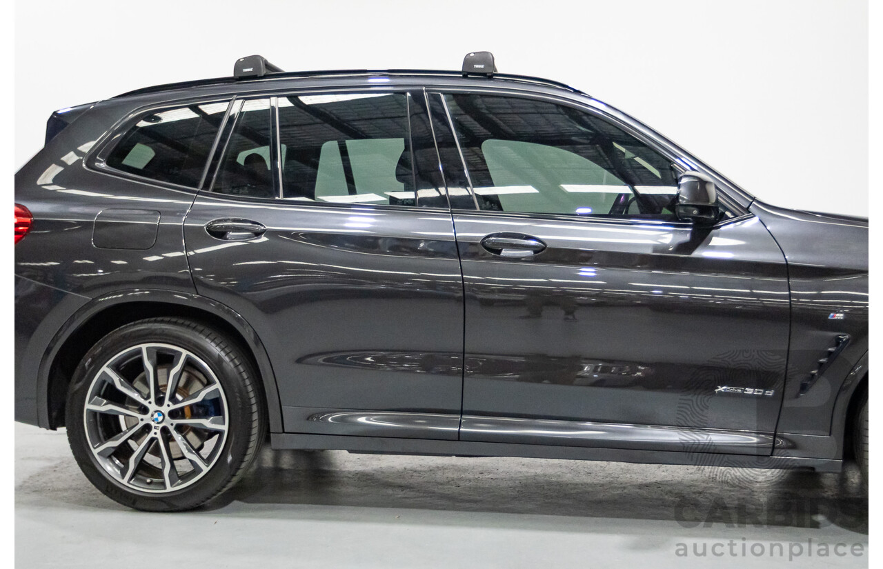 1/2018 BMW X3 XDrive 30d M Sport (AWD) G01 MY18 4d Wagon Dark Graphite Metallic Turbo Diesel 3.0L