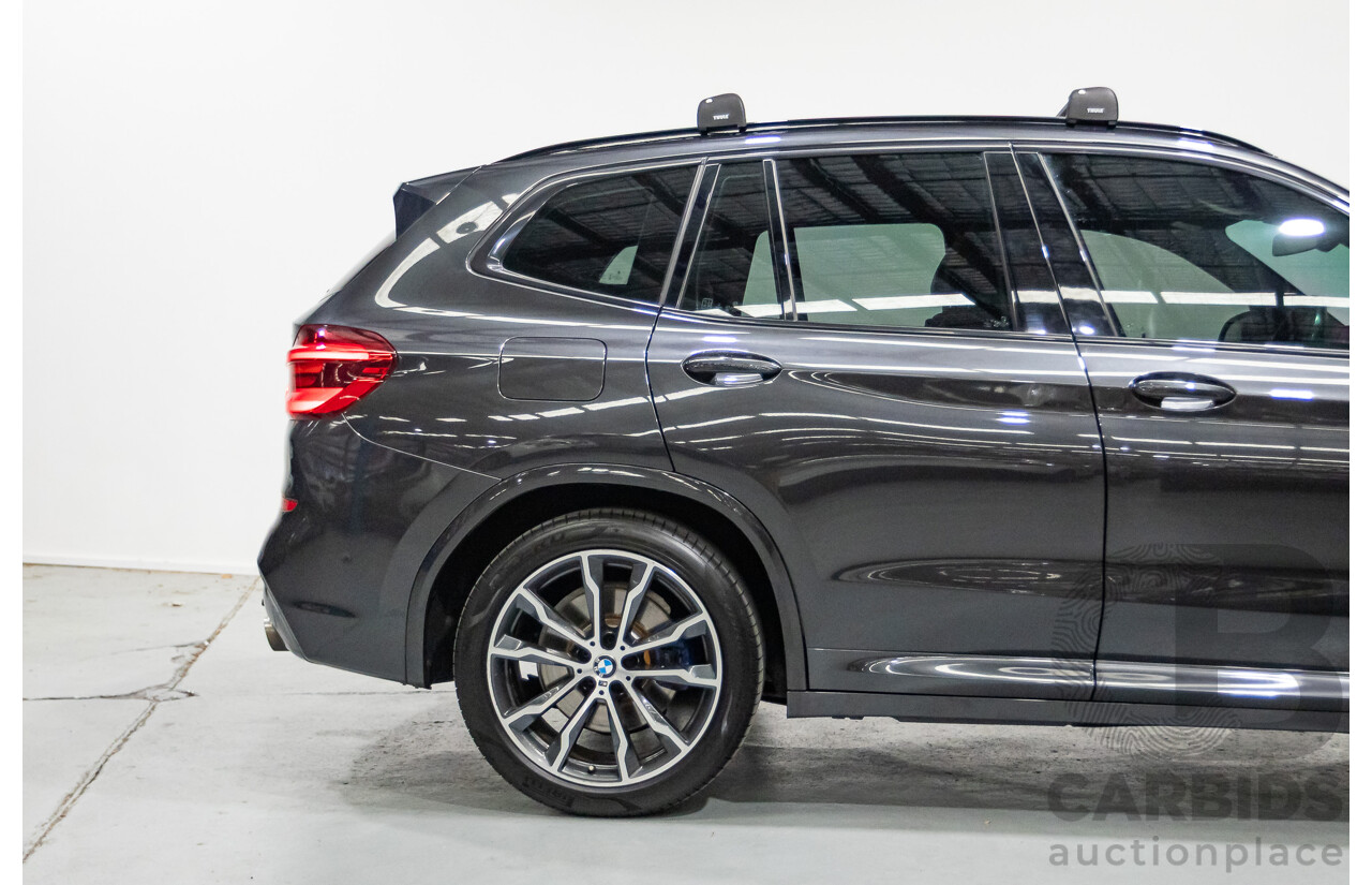 1/2018 BMW X3 XDrive 30d M Sport (AWD) G01 MY18 4d Wagon Dark Graphite Metallic Turbo Diesel 3.0L