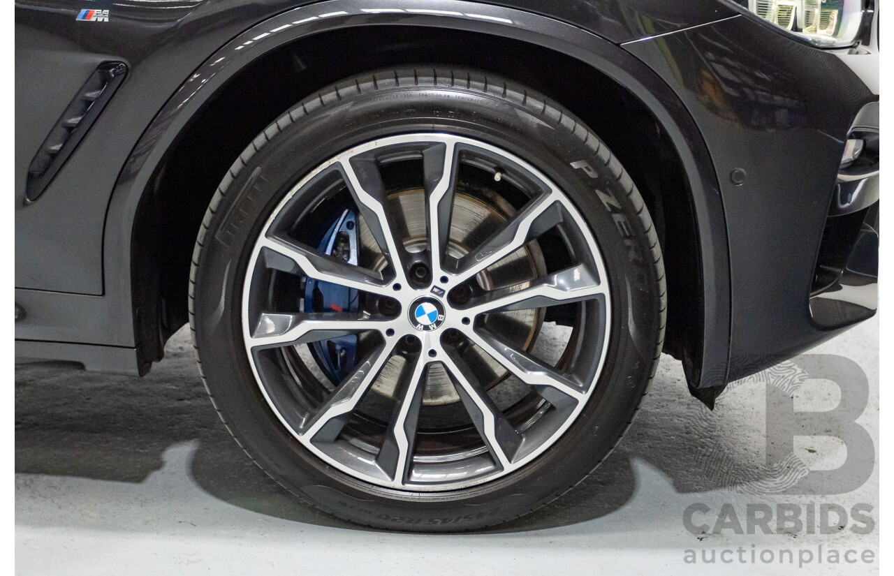 1/2018 BMW X3 XDrive 30d M Sport (AWD) G01 MY18 4d Wagon Dark Graphite Metallic Turbo Diesel 3.0L