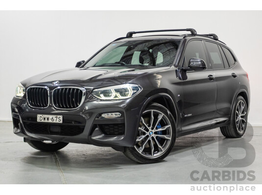 1/2018 BMW X3 XDrive 30d M Sport (AWD) G01 MY18 4d Wagon Dark Graphite Metallic Turbo Diesel 3.0L