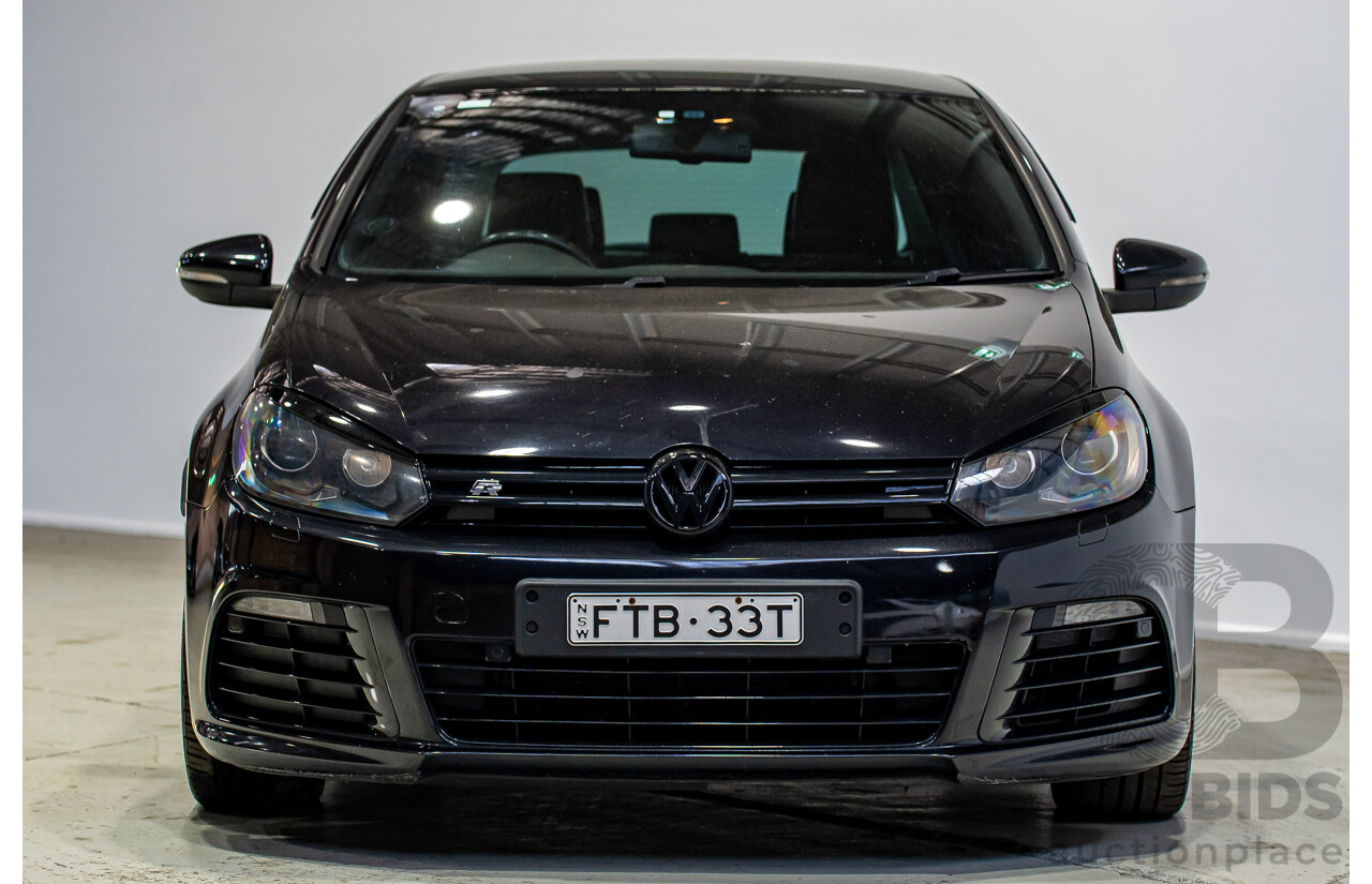 05/2010 Volkswagen Golf R (AWD) 1K MY10 5d Hatchback Black Turbo 2.0L