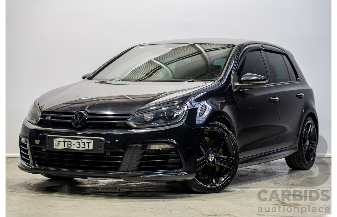 05/2010 Volkswagen Golf R (AWD) 1K MY10 5d Hatchback Black Turbo 2.0L