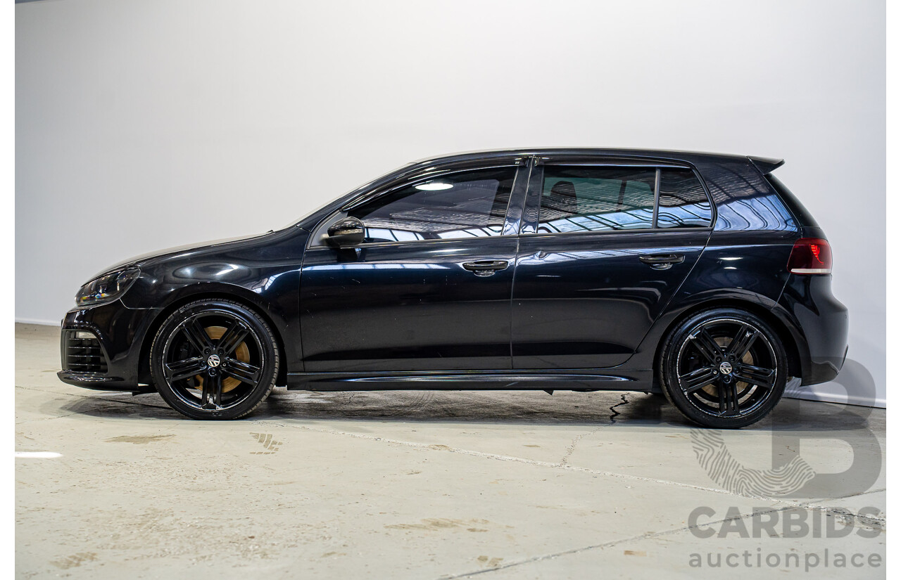 05/2010 Volkswagen Golf R (AWD) 1K MY10 5d Hatchback Black Turbo 2.0L
