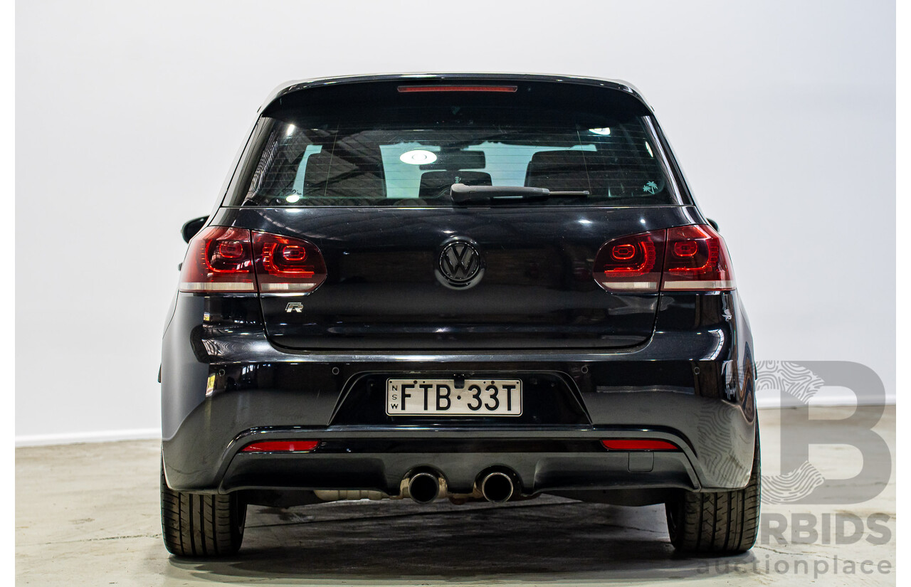 05/2010 Volkswagen Golf R (AWD) 1K MY10 5d Hatchback Black Turbo 2.0L