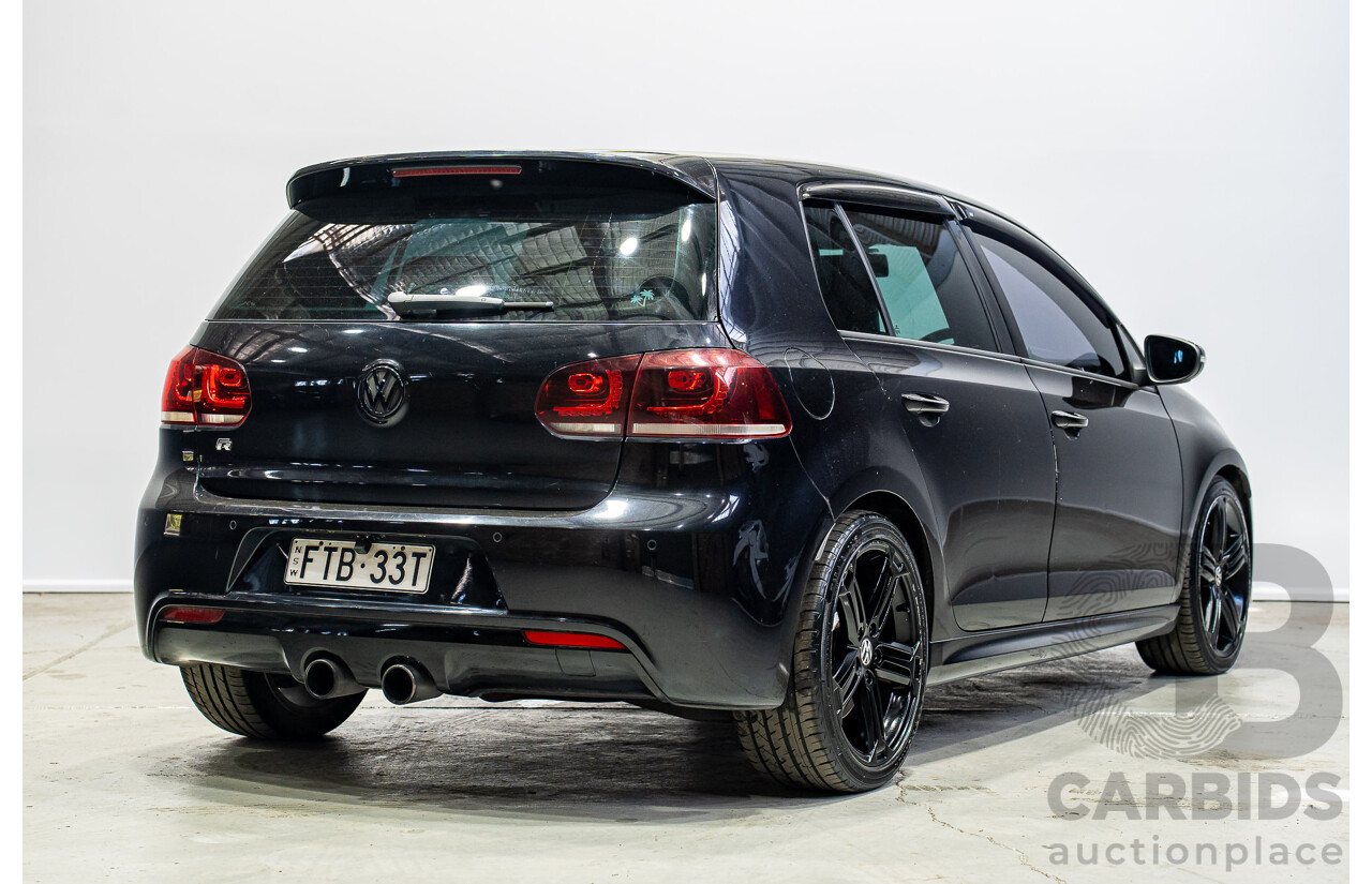 05/2010 Volkswagen Golf R (AWD) 1K MY10 5d Hatchback Black Turbo 2.0L
