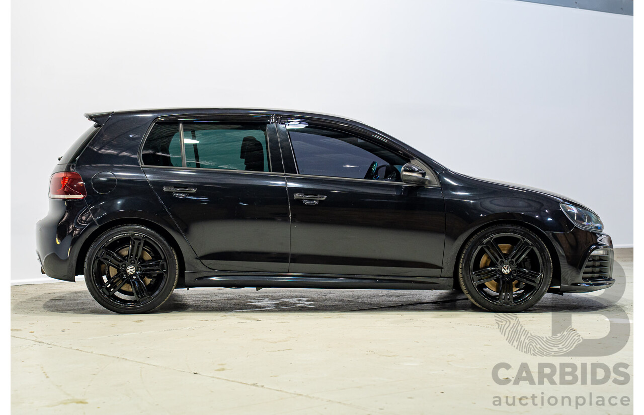 05/2010 Volkswagen Golf R (AWD) 1K MY10 5d Hatchback Black Turbo 2.0L