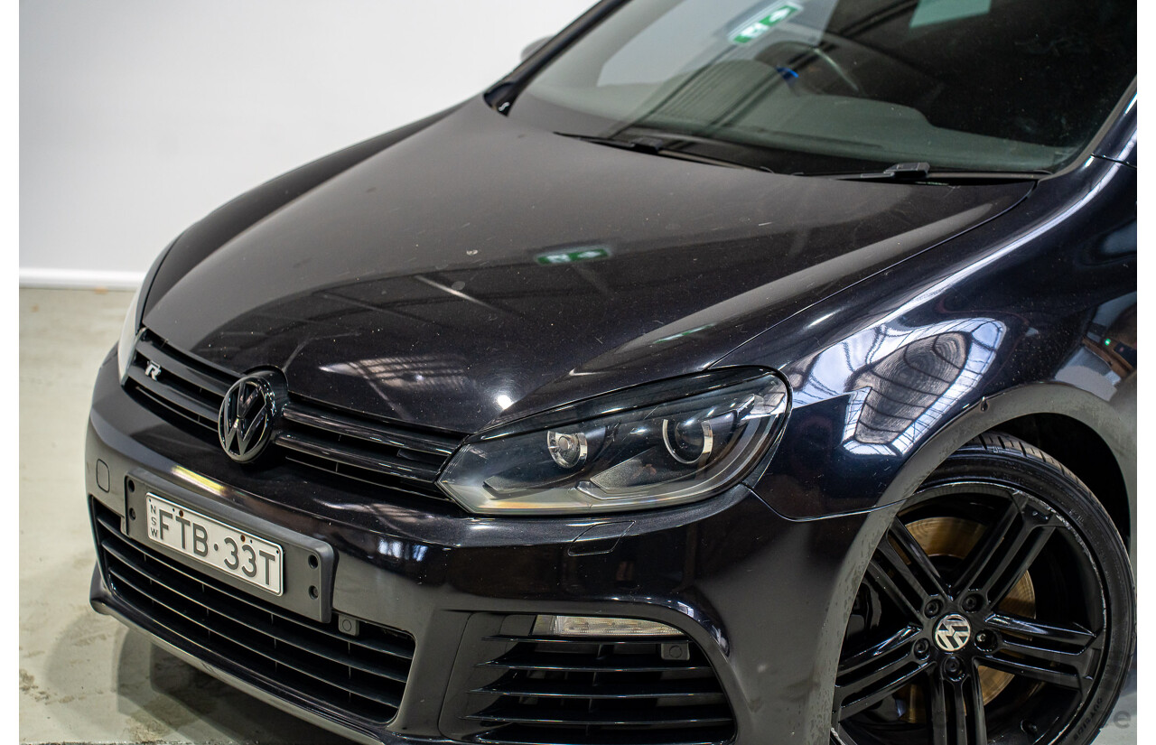 05/2010 Volkswagen Golf R (AWD) 1K MY10 5d Hatchback Black Turbo 2.0L