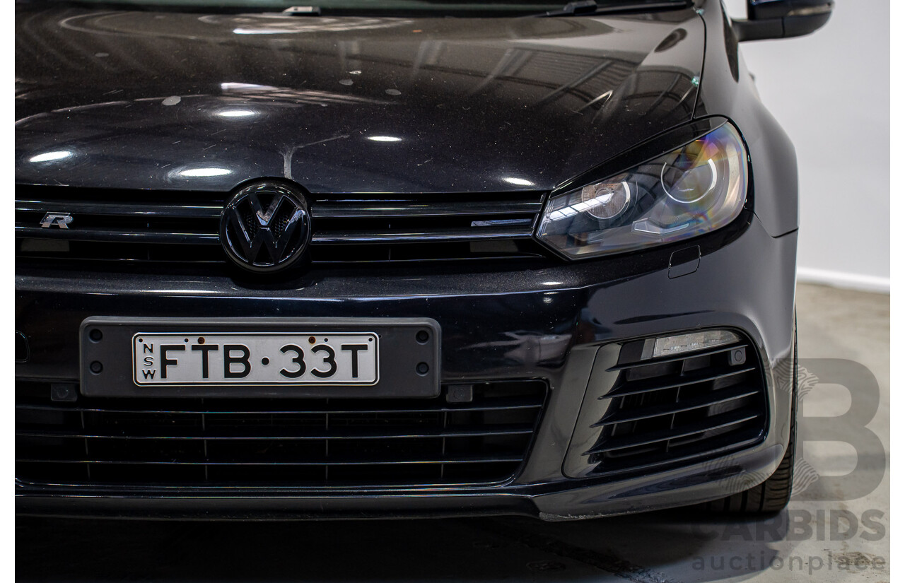 05/2010 Volkswagen Golf R (AWD) 1K MY10 5d Hatchback Black Turbo 2.0L