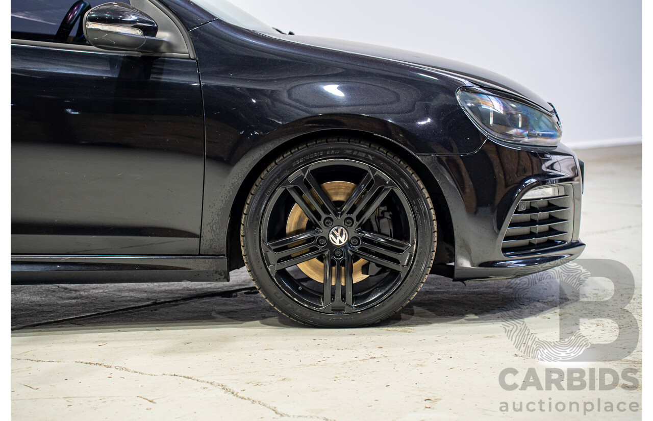 05/2010 Volkswagen Golf R (AWD) 1K MY10 5d Hatchback Black Turbo 2.0L