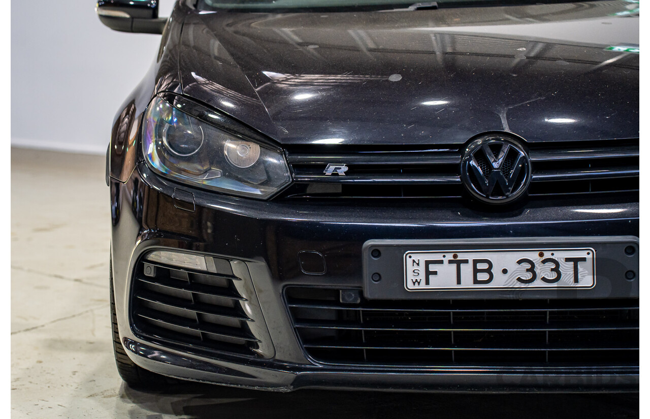 05/2010 Volkswagen Golf R (AWD) 1K MY10 5d Hatchback Black Turbo 2.0L