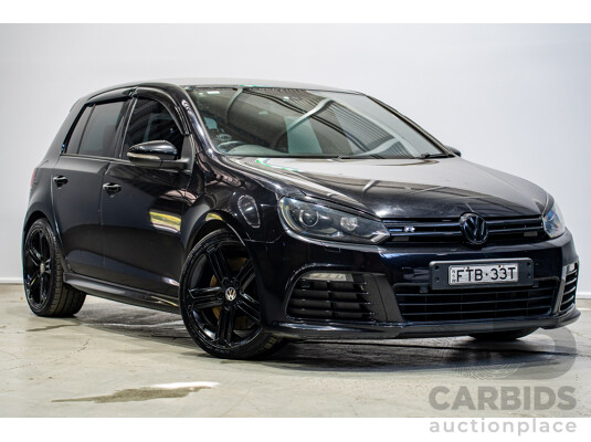 05/2010 Volkswagen Golf R (AWD) 1K MY10 5d Hatchback Black Turbo 2.0L