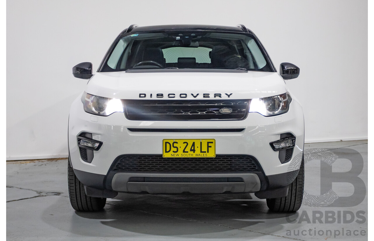 8/2015 Land Rover Discovery Sport SD4 SE (AWD) LC MY16 4d Wagon Fuji White Turbo 2.2L - 7 Seater