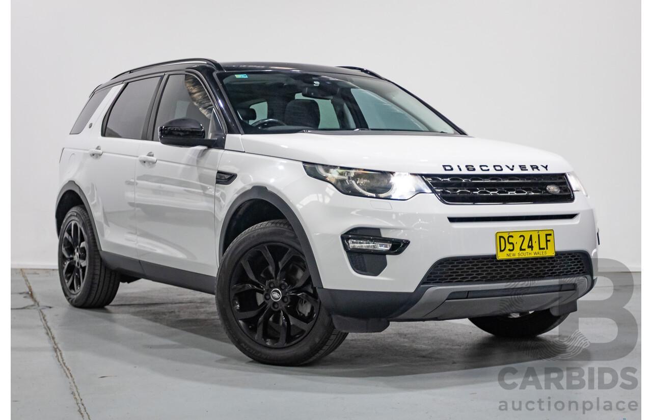 8/2015 Land Rover Discovery Sport SD4 SE (AWD) LC MY16 4d Wagon Fuji White Turbo 2.2L - 7 Seater