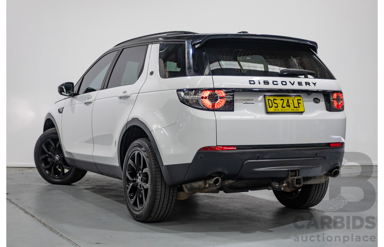 8/2015 Land Rover Discovery Sport SD4 SE (AWD) LC MY16 4d Wagon Fuji White Turbo 2.2L - 7 Seater