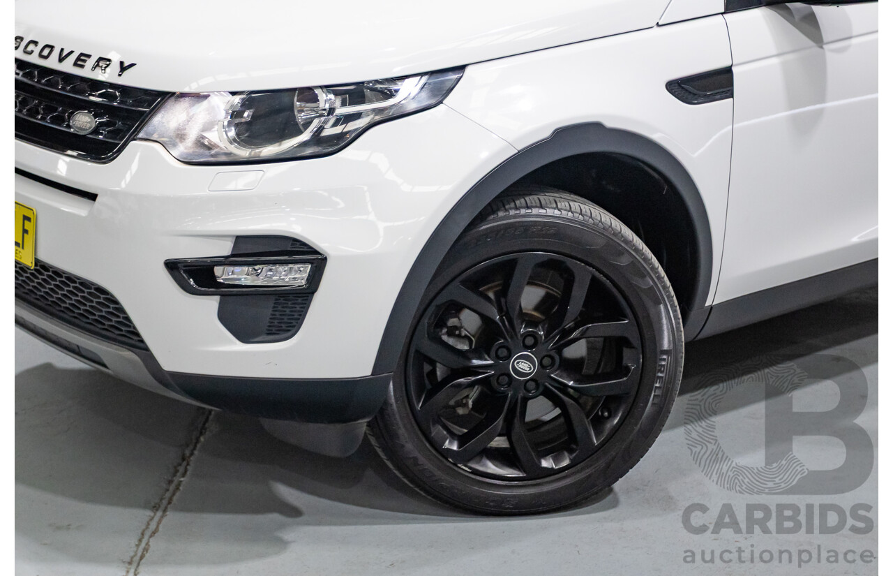 8/2015 Land Rover Discovery Sport SD4 SE (AWD) LC MY16 4d Wagon Fuji White Turbo 2.2L - 7 Seater
