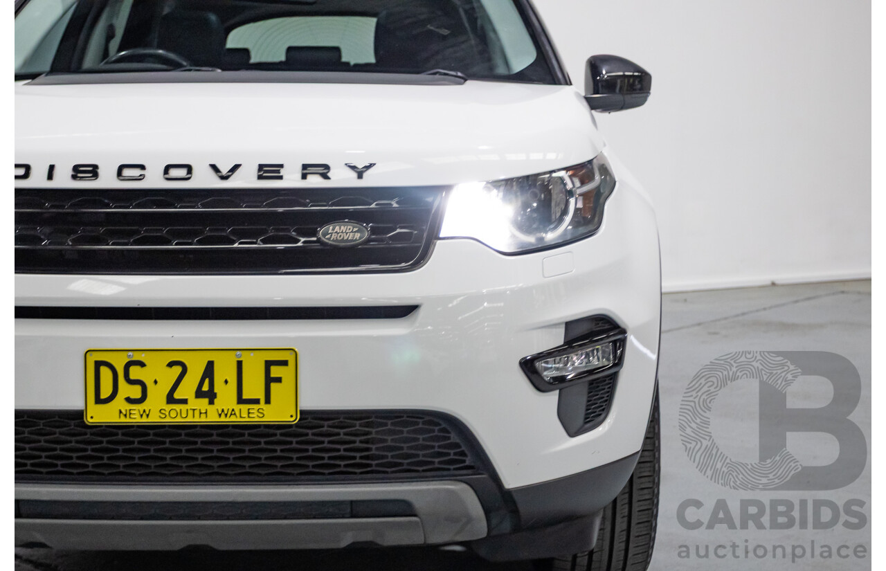 8/2015 Land Rover Discovery Sport SD4 SE (AWD) LC MY16 4d Wagon Fuji White Turbo 2.2L - 7 Seater