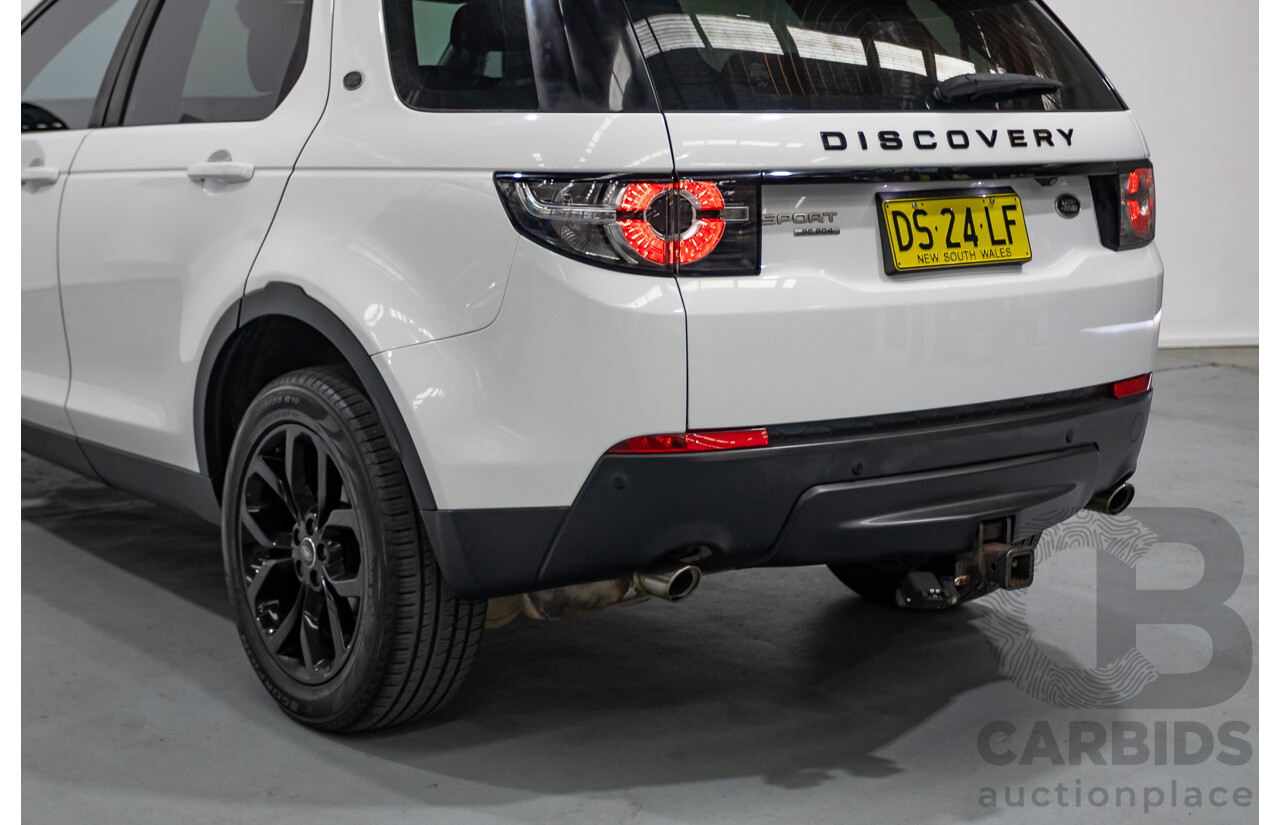 8/2015 Land Rover Discovery Sport SD4 SE (AWD) LC MY16 4d Wagon Fuji White Turbo 2.2L - 7 Seater
