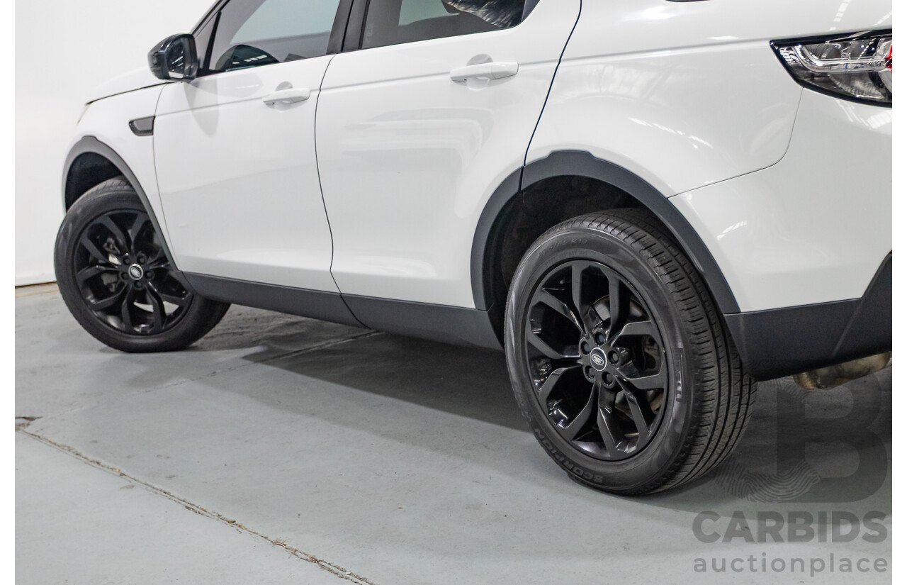 8/2015 Land Rover Discovery Sport SD4 SE (AWD) LC MY16 4d Wagon Fuji White Turbo 2.2L - 7 Seater