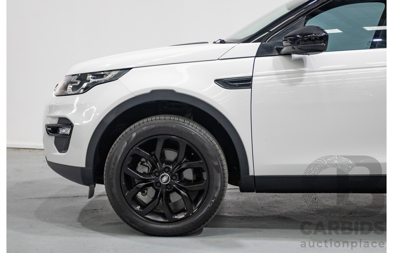 8/2015 Land Rover Discovery Sport SD4 SE (AWD) LC MY16 4d Wagon Fuji White Turbo 2.2L - 7 Seater