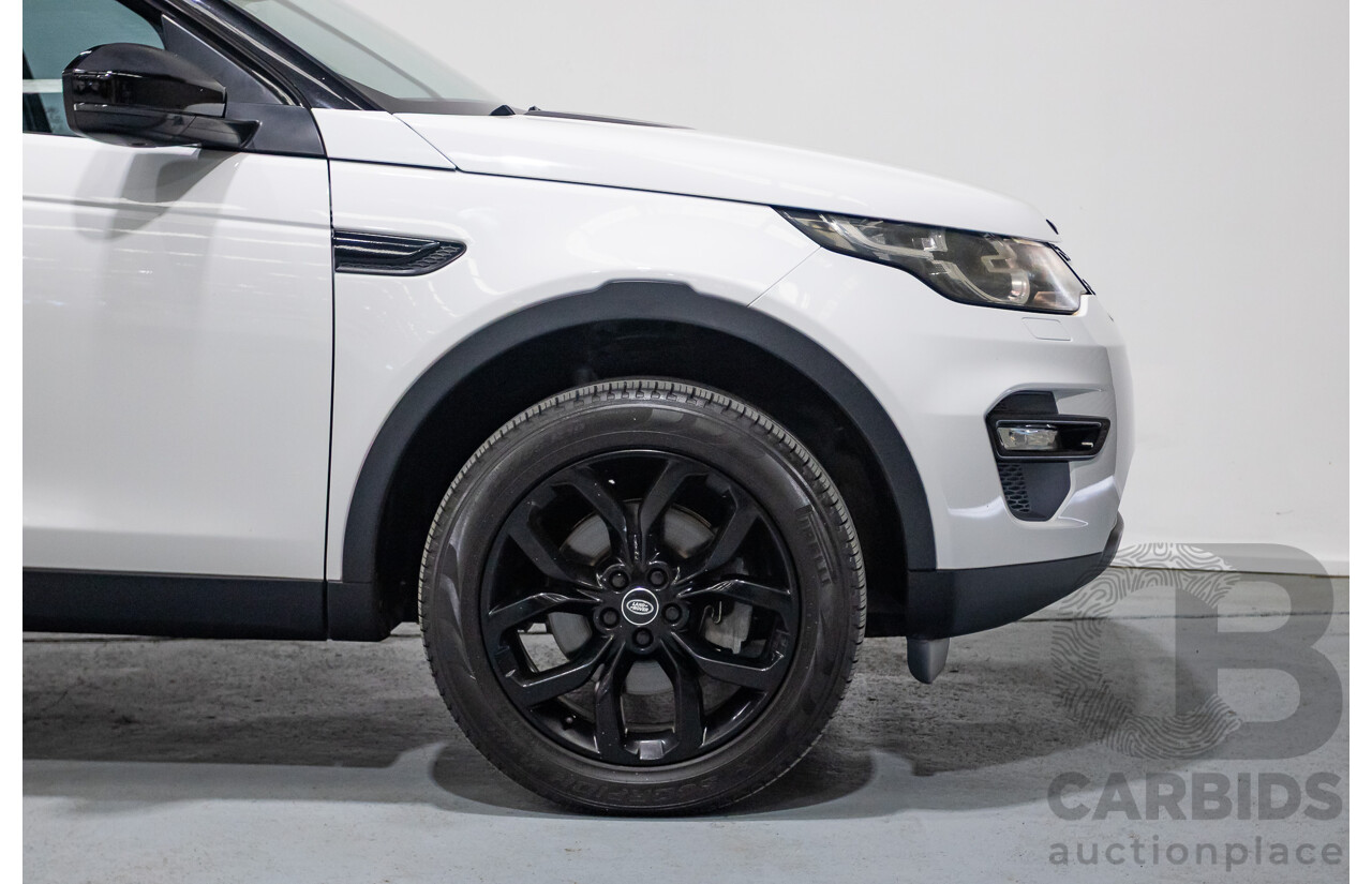8/2015 Land Rover Discovery Sport SD4 SE (AWD) LC MY16 4d Wagon Fuji White Turbo 2.2L - 7 Seater