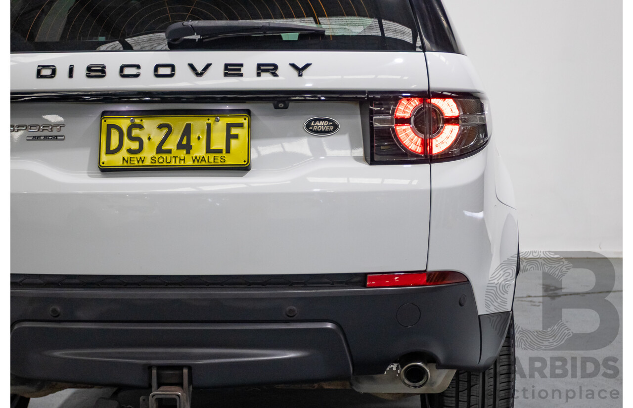 8/2015 Land Rover Discovery Sport SD4 SE (AWD) LC MY16 4d Wagon Fuji White Turbo 2.2L - 7 Seater