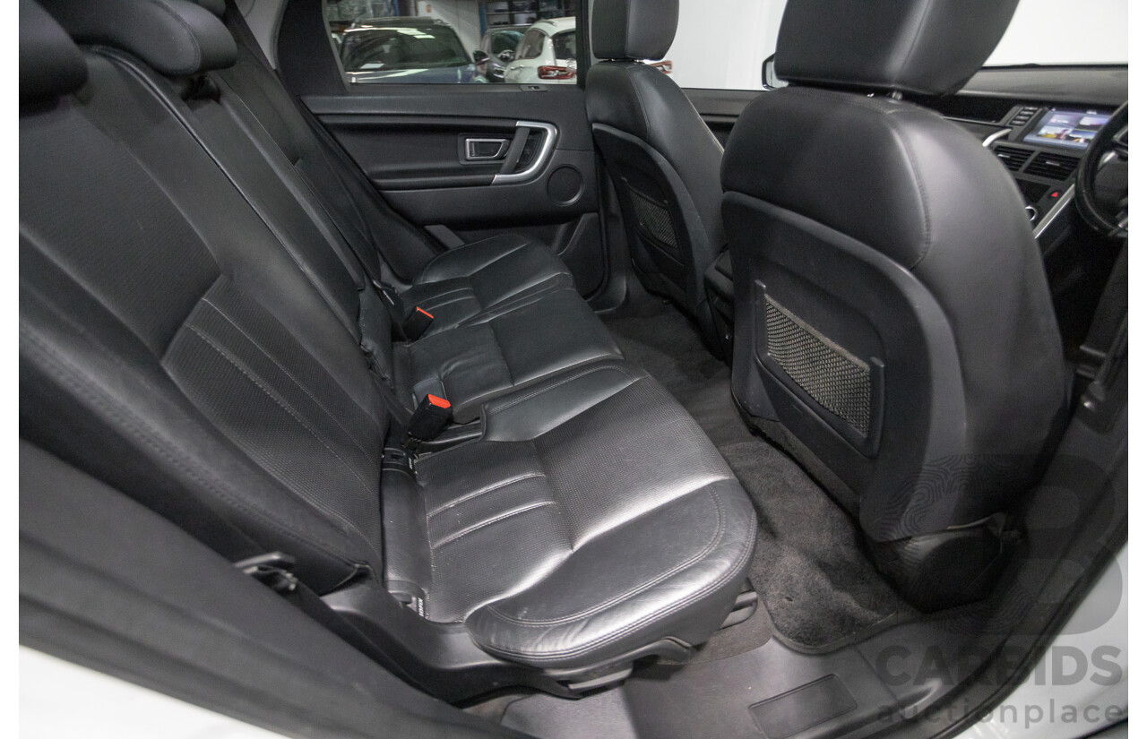 8/2015 Land Rover Discovery Sport SD4 SE (AWD) LC MY16 4d Wagon Fuji White Turbo 2.2L - 7 Seater