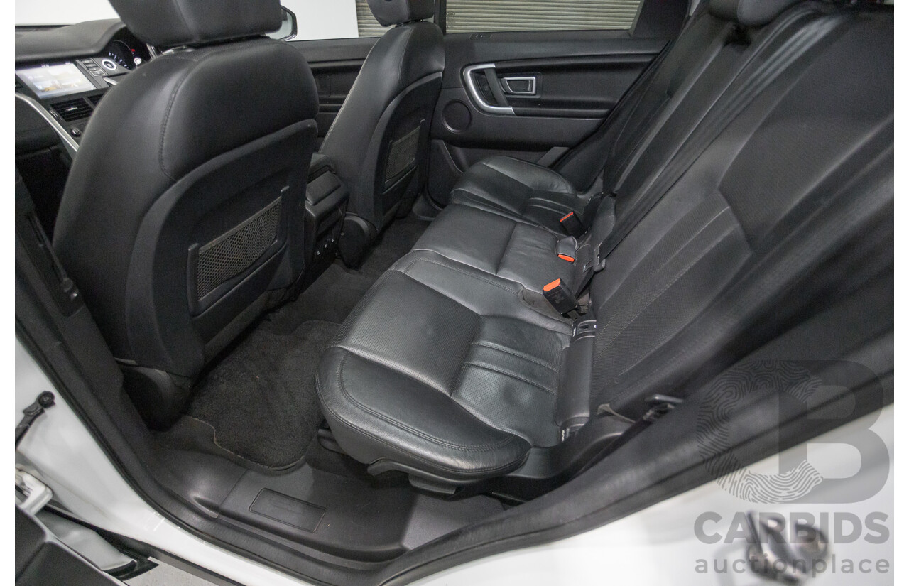 8/2015 Land Rover Discovery Sport SD4 SE (AWD) LC MY16 4d Wagon Fuji White Turbo 2.2L - 7 Seater