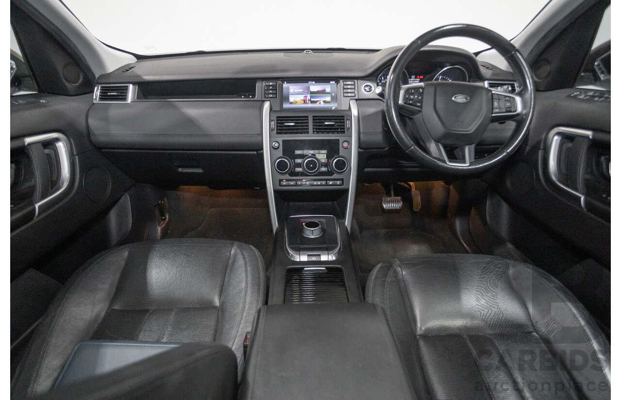 8/2015 Land Rover Discovery Sport SD4 SE (AWD) LC MY16 4d Wagon Fuji White Turbo 2.2L - 7 Seater