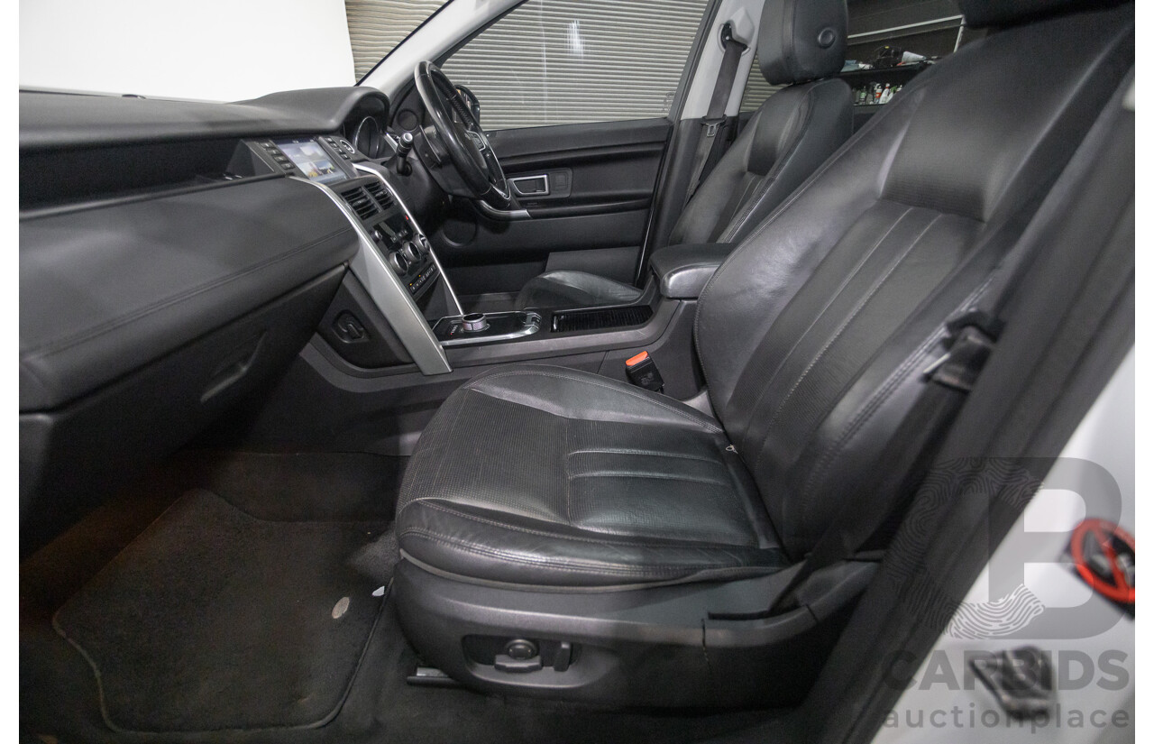 8/2015 Land Rover Discovery Sport SD4 SE (AWD) LC MY16 4d Wagon Fuji White Turbo 2.2L - 7 Seater