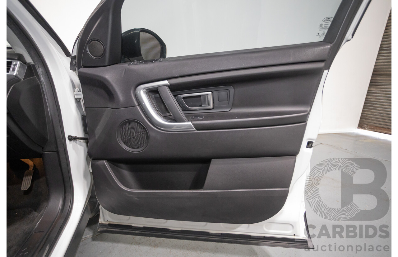 8/2015 Land Rover Discovery Sport SD4 SE (AWD) LC MY16 4d Wagon Fuji White Turbo 2.2L - 7 Seater