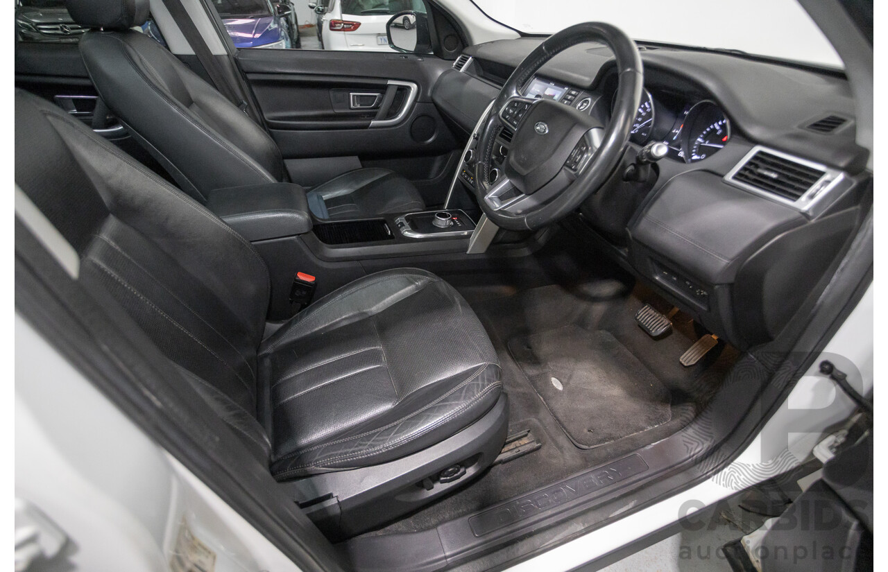 8/2015 Land Rover Discovery Sport SD4 SE (AWD) LC MY16 4d Wagon Fuji White Turbo 2.2L - 7 Seater