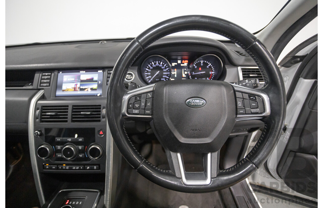8/2015 Land Rover Discovery Sport SD4 SE (AWD) LC MY16 4d Wagon Fuji White Turbo 2.2L - 7 Seater