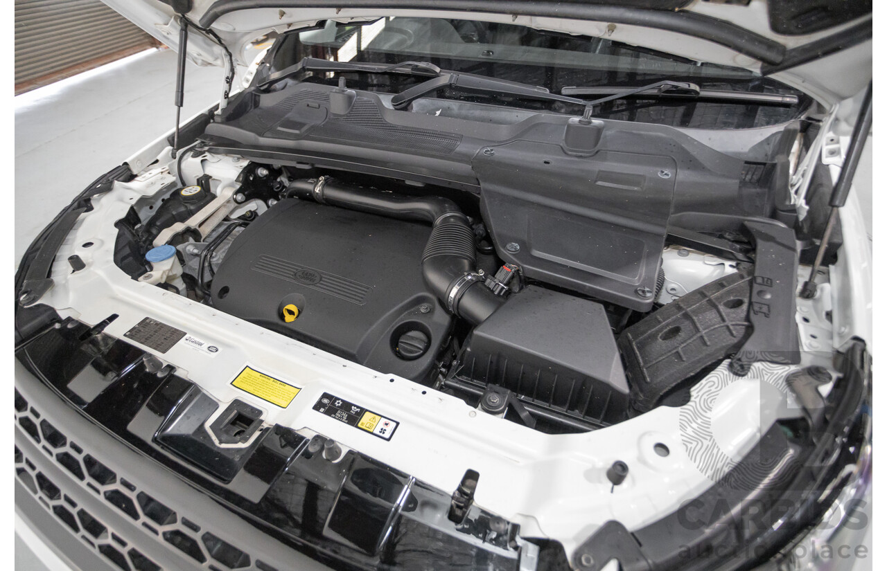 8/2015 Land Rover Discovery Sport SD4 SE (AWD) LC MY16 4d Wagon Fuji White Turbo 2.2L - 7 Seater