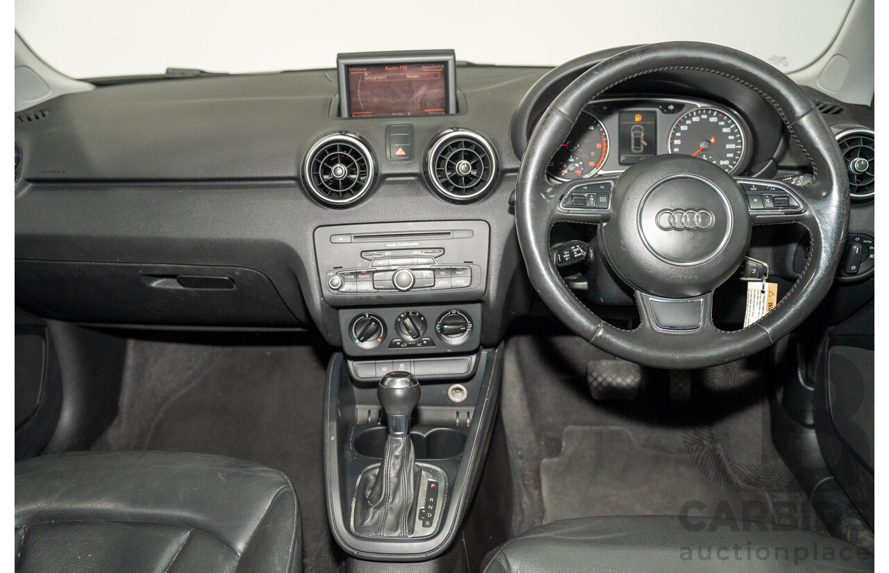 01/2013 Audi A1 1.6 TDI Attraction 8X 3d Hatchback White Turbo Diesel 1.6L
