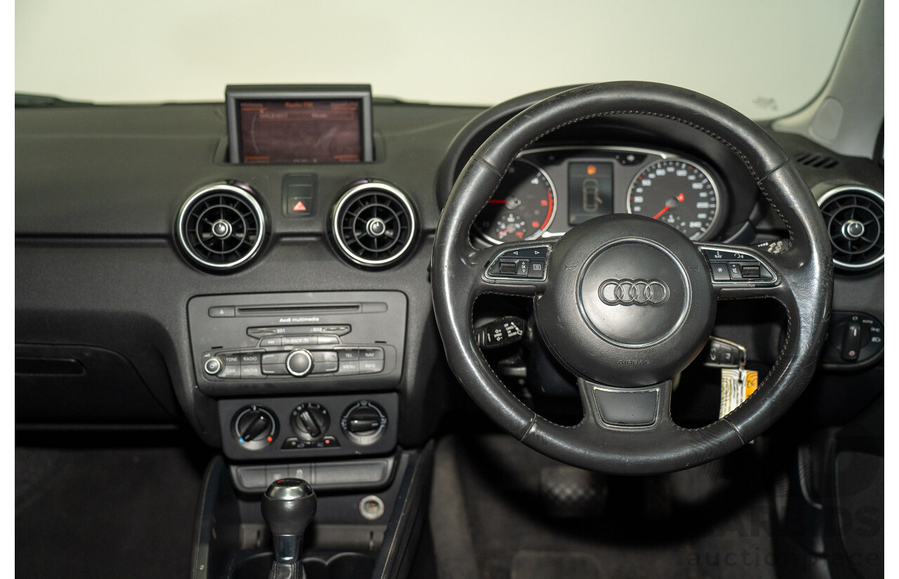 01/2013 Audi A1 1.6 TDI Attraction 8X 3d Hatchback White Turbo Diesel 1.6L