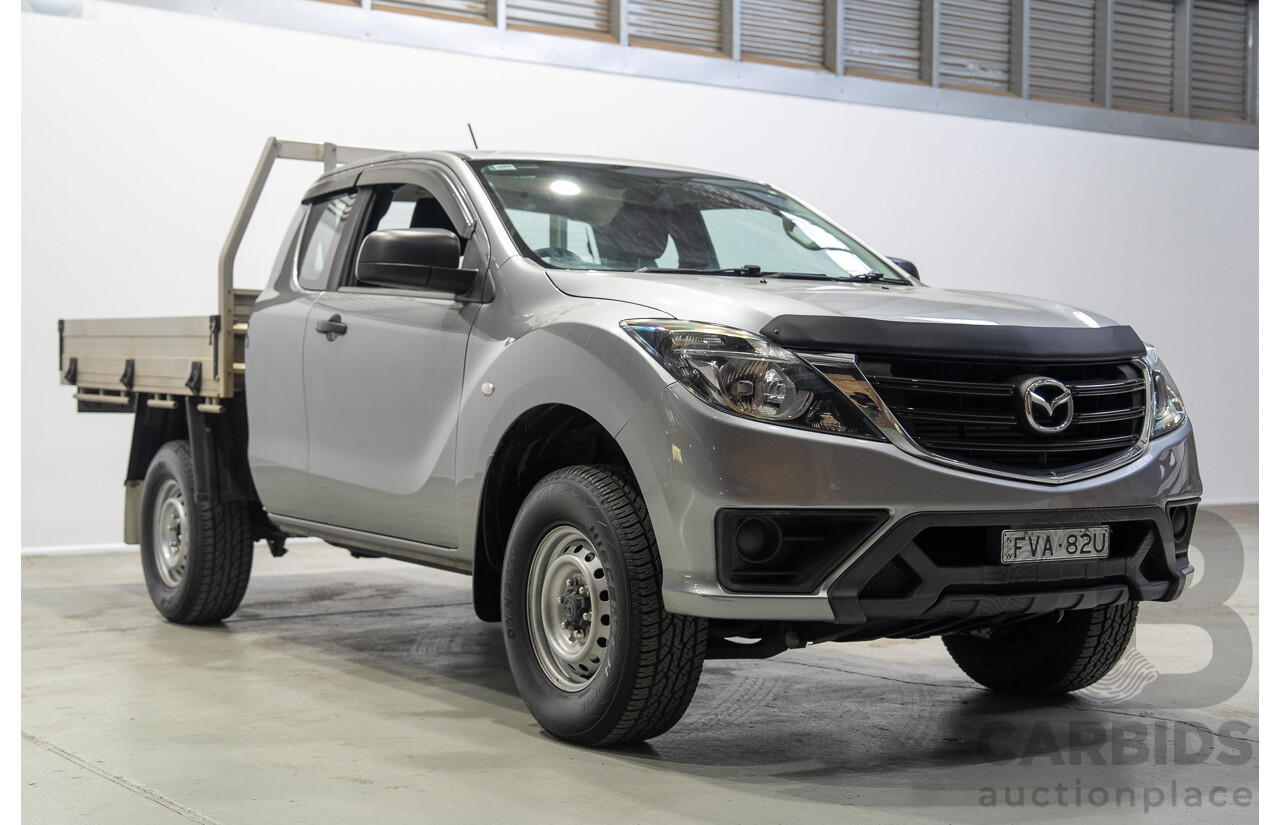 06/2019 Mazda BT-50 XT (4x4) (5YR) Freestyle Cab Chassis Grey 3.2L