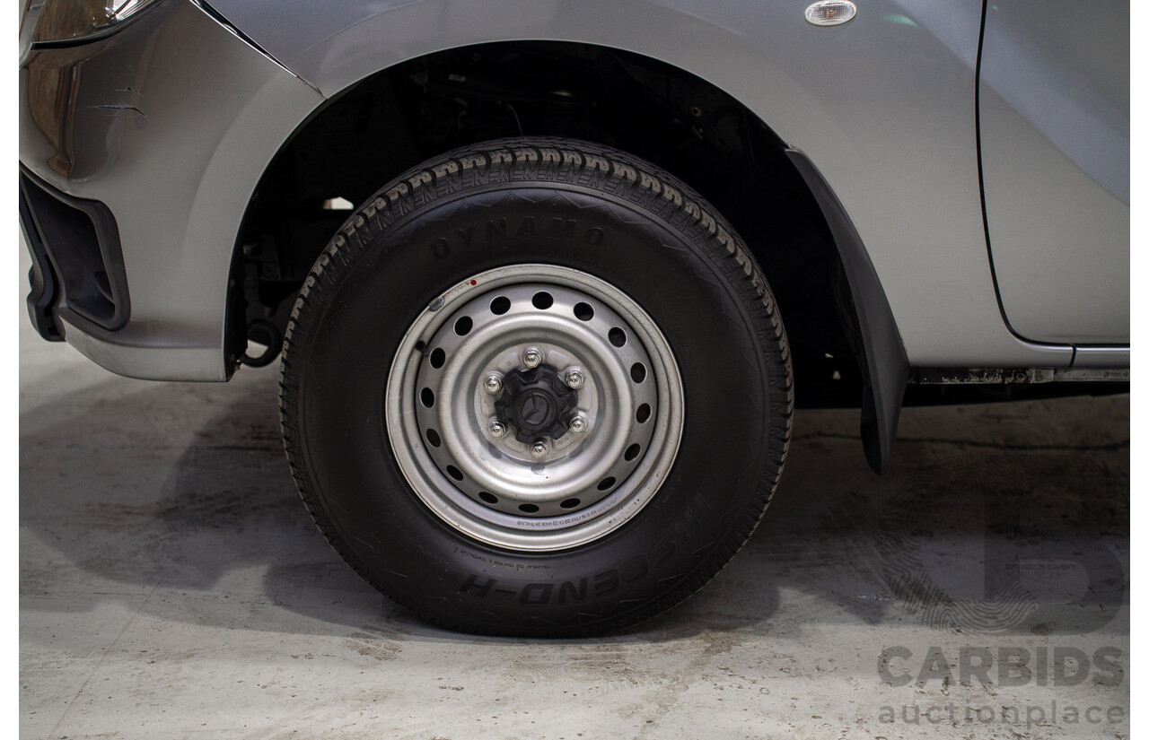06/2019 Mazda BT-50 XT (4x4) (5YR) Freestyle Cab Chassis Grey 3.2L